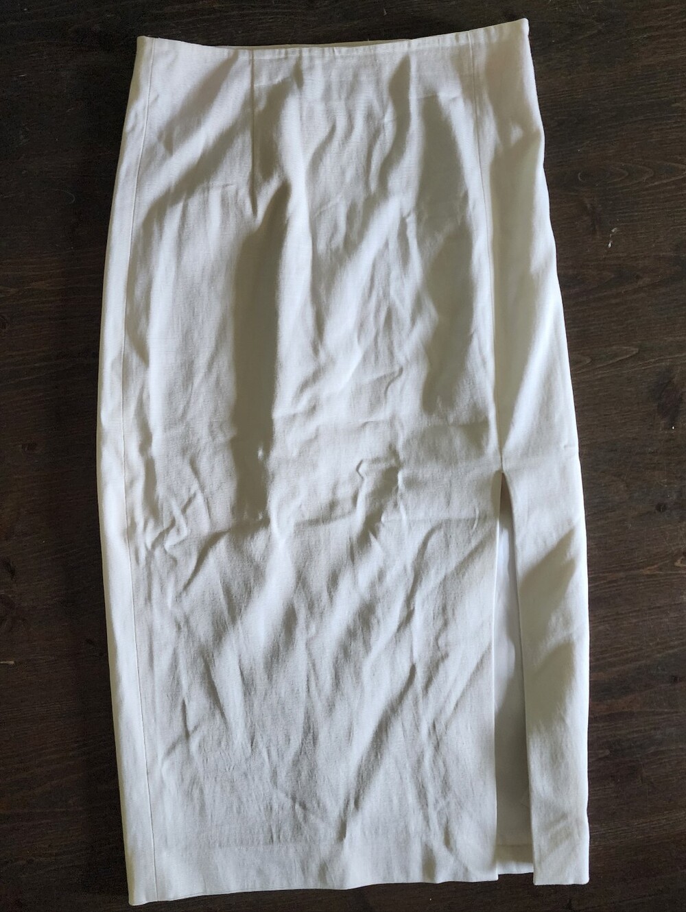 💐2/$25 GUESS MARCIANO White Side-Slit Pencil Skirt, Size 2